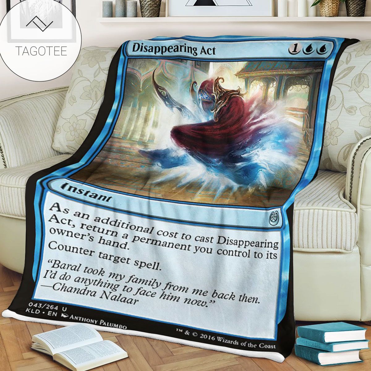 Kld 43 Disappearing Act Game Mtg Magic The Gathering Fleece Blanket Kld 43 Disappearing Act Game Mtg Magic The Gathering Fleece Blanket