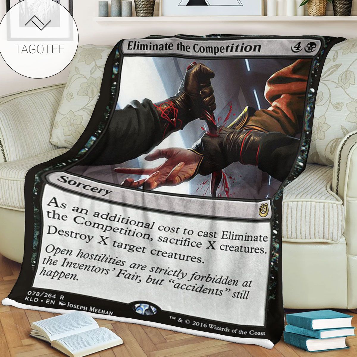 Kld 78 Eliminate The Competition Game Mtg Magic The Gathering Fleece Blanket Kld 78 Eliminate The Competition Game Mtg Magic The Gathering Fleece Blanket