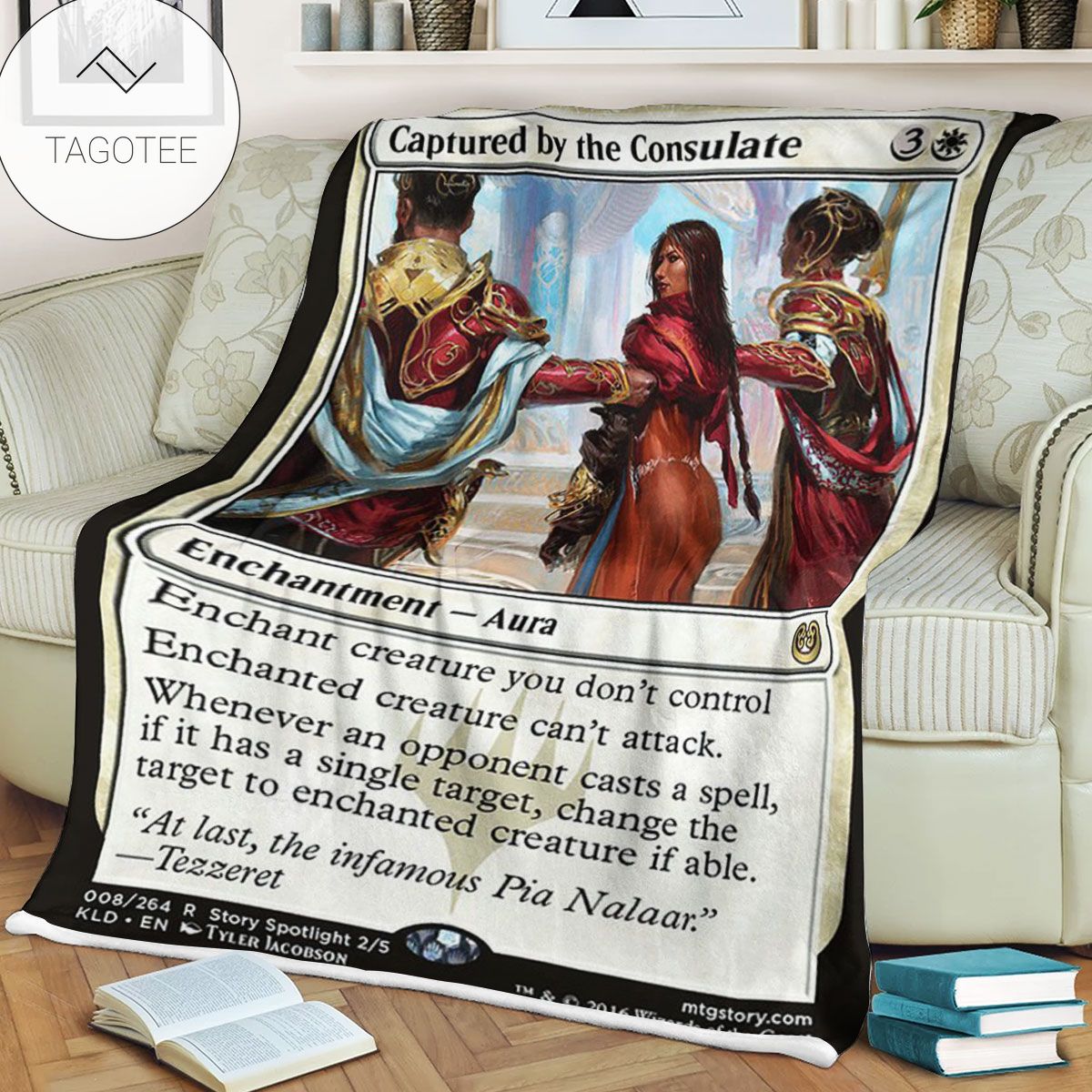 Kld 8 Captured By The Consulate Game Mtg Magic The Gathering Fleece Blanket Kld 8 Captured By The Consulate Game Mtg Magic The Gathering Fleece Blanket