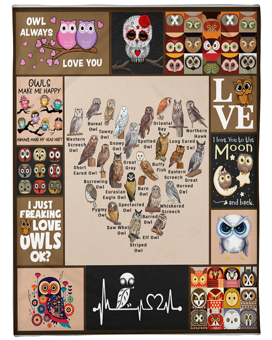 Knowledge Of Owls Blanket Knowledge Of Owls Blanket