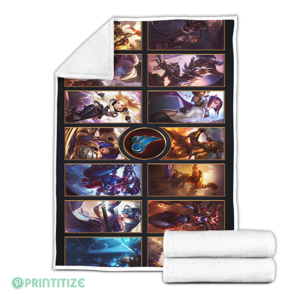 League of Legends Demacia Champ Blanket League of Legends Demacia Champ Blanket
