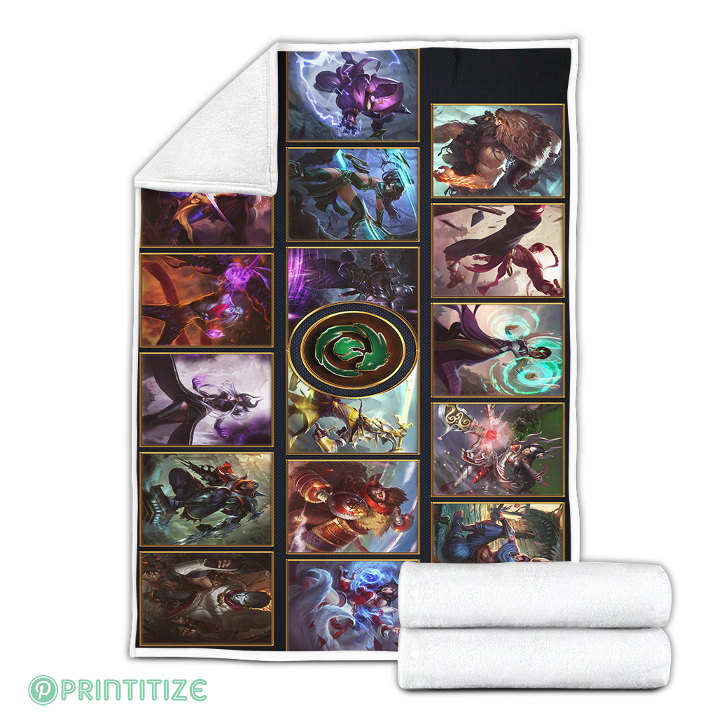 League of Legends Lonia Champ Blanket League of Legends Lonia Champ Blanket