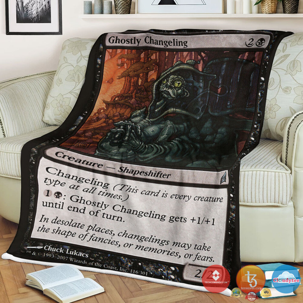 Lorwyn 116 Ghostly Changeling Blanket Lorwyn 116 Ghostly Changeling Blanket