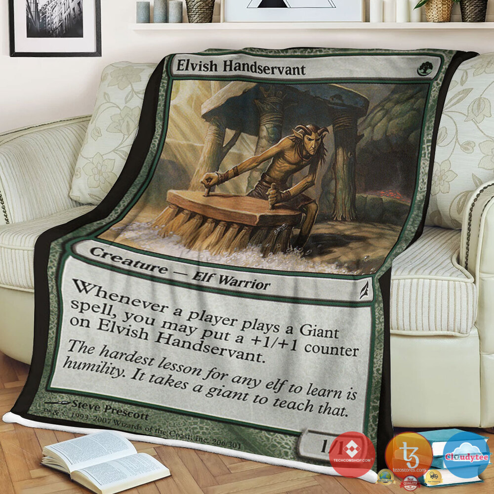 Lorwyn 206 Elvish Handservant Blanket Lorwyn 206 Elvish Handservant Blanket