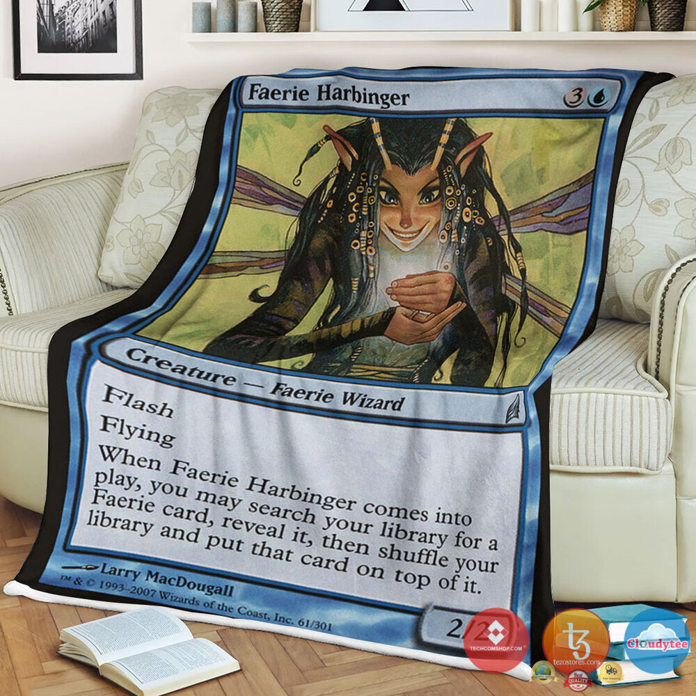 Lorwyn 61 Faerie Harbinger Blanket Lorwyn 61 Faerie Harbinger Blanket