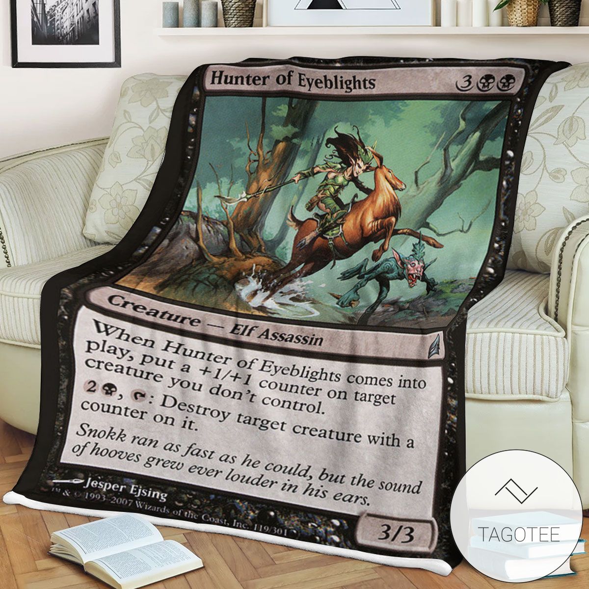 Lorwyn Lrw 119 Hunter Of Eyeblights Mtg Blanket Tagotee Lorwyn Lrw 119 Hunter Of Eyeblights Mtg Blanket Tagotee