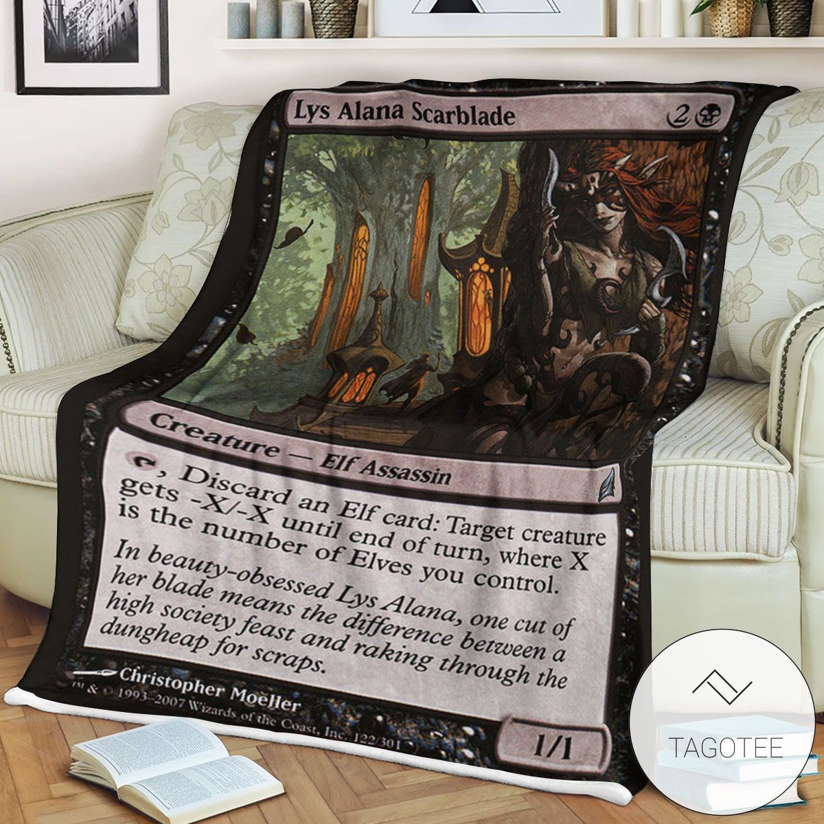 Lorwyn Lrw 122 Lys Alana Scarblade Mtg Blanket Tagotee Lorwyn Lrw 122 Lys Alana Scarblade Mtg Blanket Tagotee