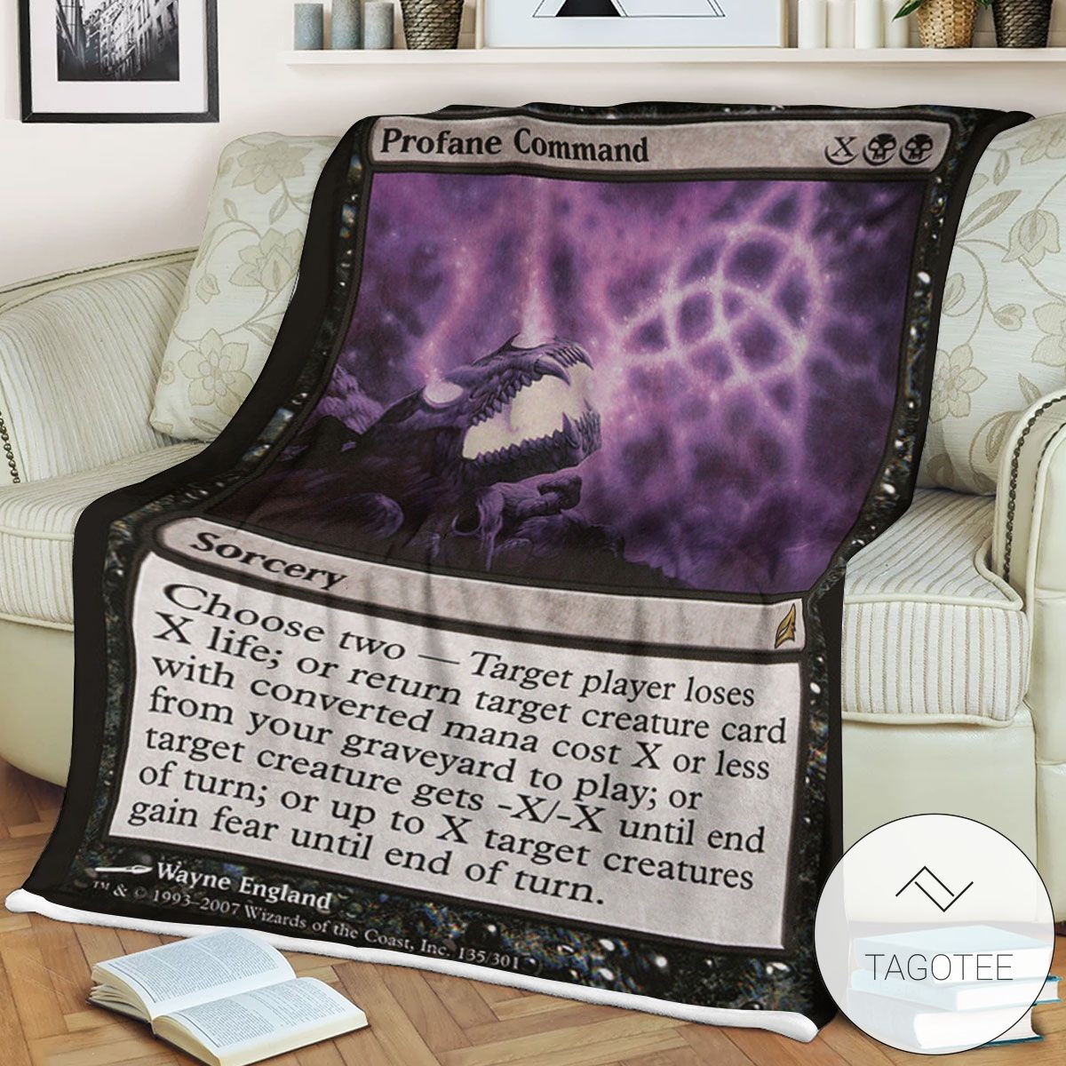 Lorwyn Lrw 135 Profane Command Mtg Blanket Lorwyn Lrw 135 Profane Command Mtg Blanket