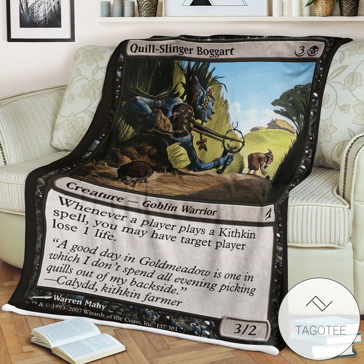 Lorwyn Lrw 137 Quill Slinger Boggart Mtg Blanket Tagotee Lorwyn Lrw 137 Quill Slinger Boggart Mtg Blanket Tagotee