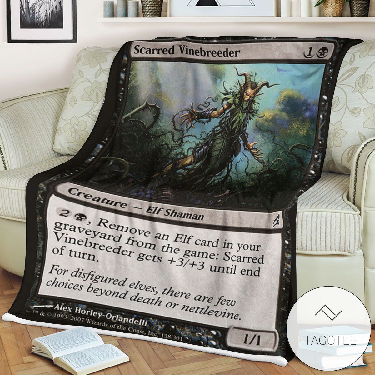 Lorwyn Lrw 138 Scarred Vinebreeder Mtg Blanket Tagotee Lorwyn Lrw 138 Scarred Vinebreeder Mtg Blanket Tagotee