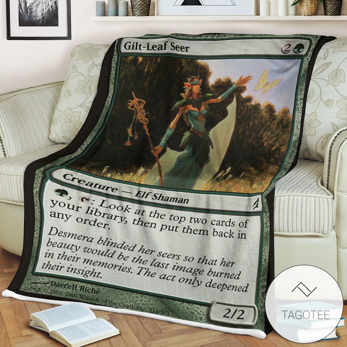 Lorwyn Lrw 215 Gilt Leaf Seer Mtg Blanket Tagotee Lorwyn Lrw 215 Gilt Leaf Seer Mtg Blanket Tagotee