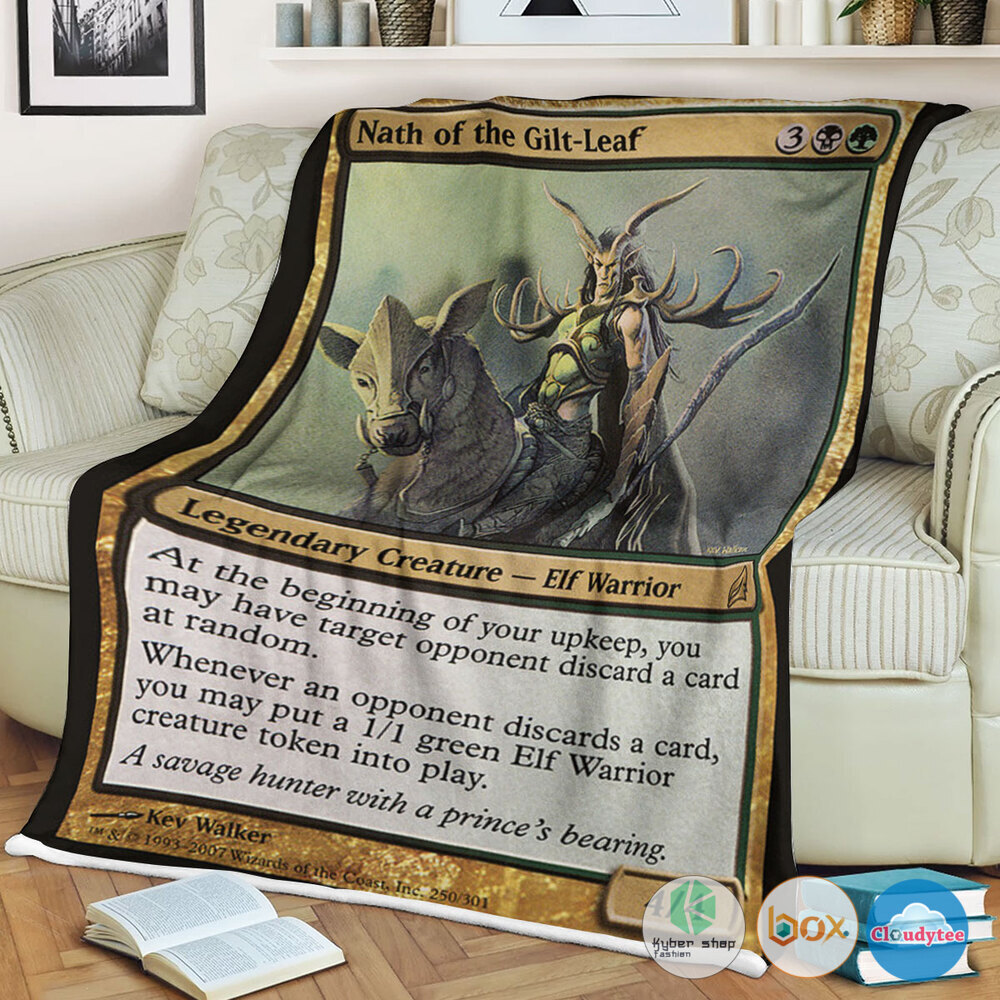 Lorwyn Nath Of The Gilt Leaf Blanket Lorwyn Nath Of The Gilt Leaf Blanket