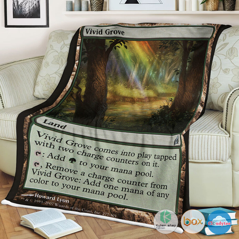 Lorwyn Vivid Grove Blanket Lorwyn Vivid Grove Blanket