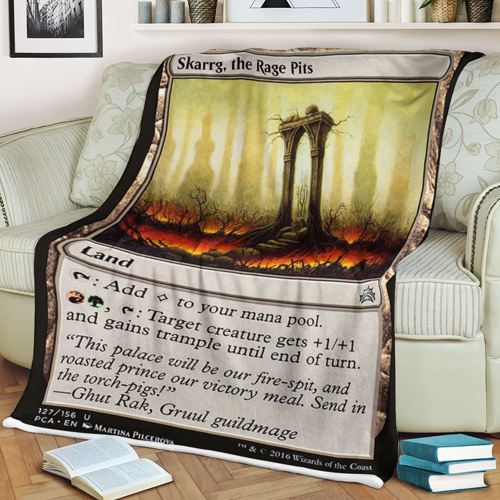 Magic The Gathering 127 Skarrg The Rage Pits Blanket Magic The Gathering 127 Skarrg The Rage Pits Blanket