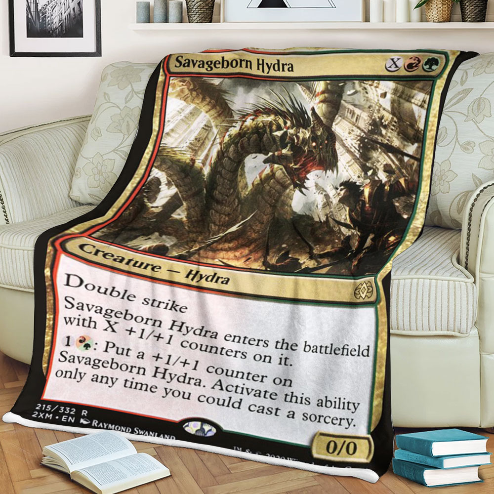Magic The Gathering 2Xm 215 Savageborn Hydra Blanket Magic The Gathering 2Xm 215 Savageborn Hydra Blanket