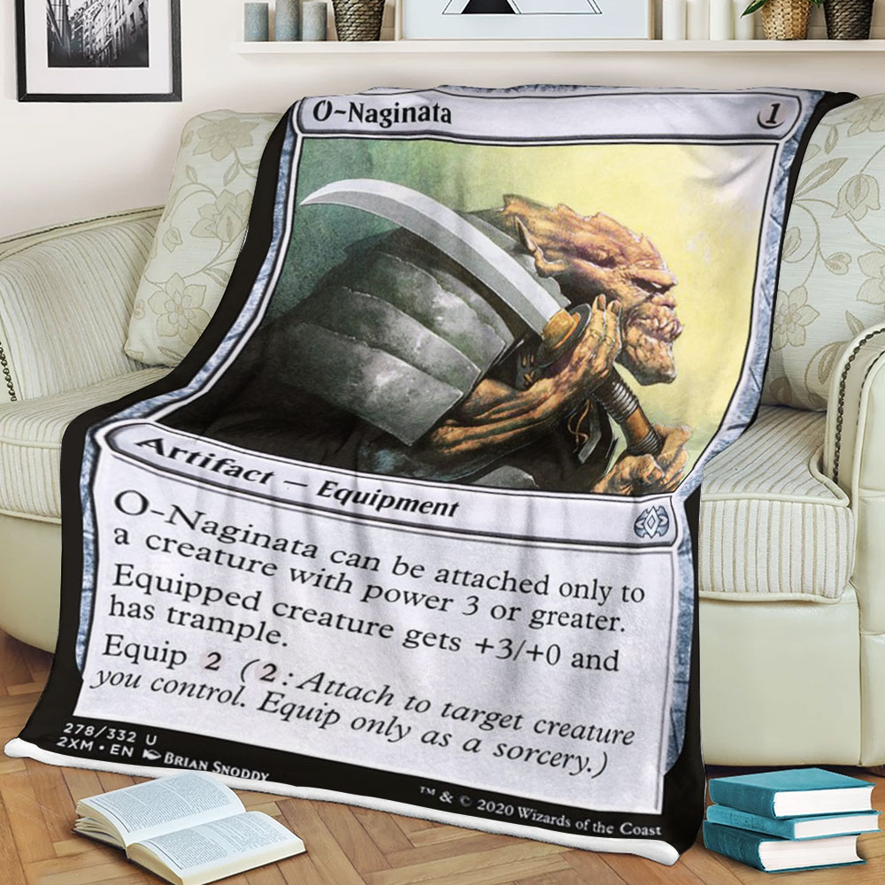 Magic The Gathering 2Xm 278 O Naginata Blanket Magic The Gathering 2Xm 278 O Naginata Blanket