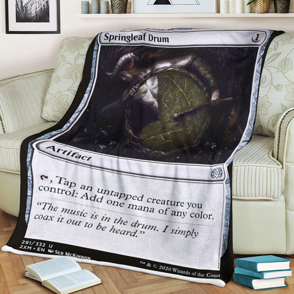 Magic The Gathering 2Xm 291 Springleaf Drum Blanket Magic The Gathering 2Xm 291 Springleaf Drum Blanket