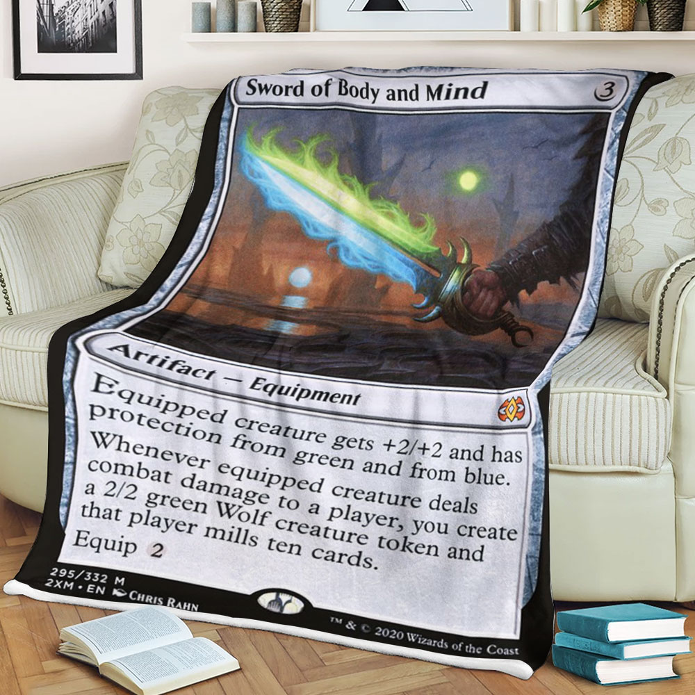 Magic The Gathering 2Xm 295 Sword Of Body And Mind Blanket Magic The Gathering 2Xm 295 Sword Of Body And Mind Blanket