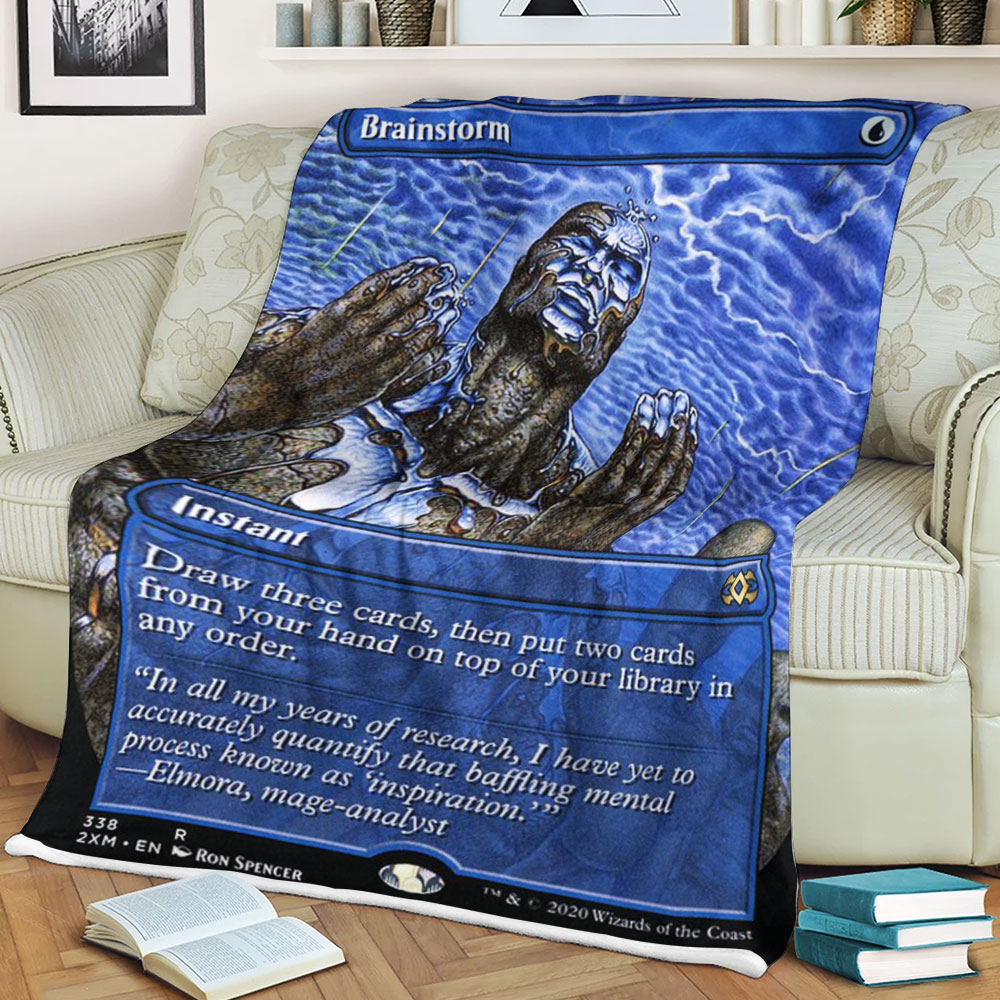 Magic The Gathering 2Xm 338 Brainstorm Blanket Magic The Gathering 2Xm 338 Brainstorm Blanket
