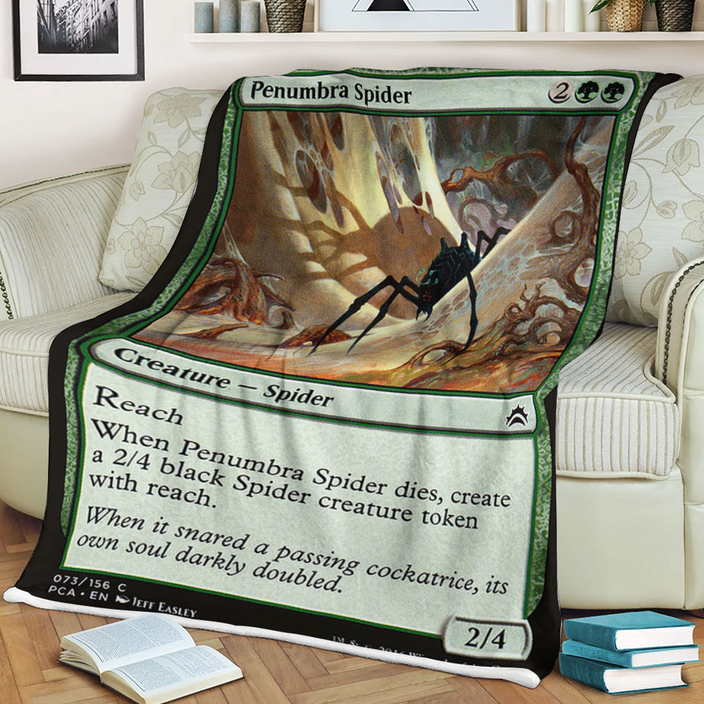 Magic The Gathering 73 Penumbra Spider Blanket Magic The Gathering 73 Penumbra Spider Blanket