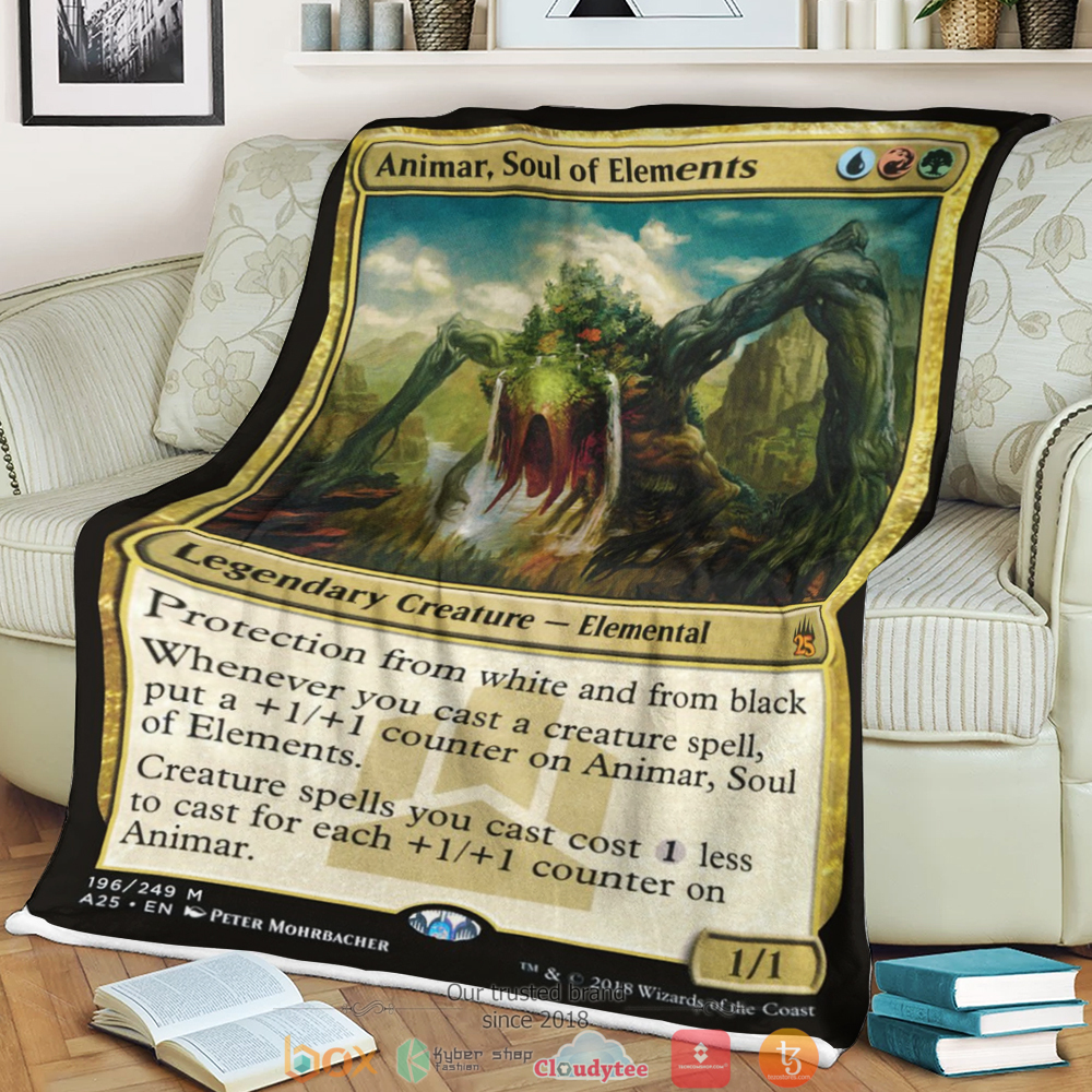 Magic The Gathering Animar Soul Of Elements Blanket Magic The Gathering Animar Soul Of Elements Blanket