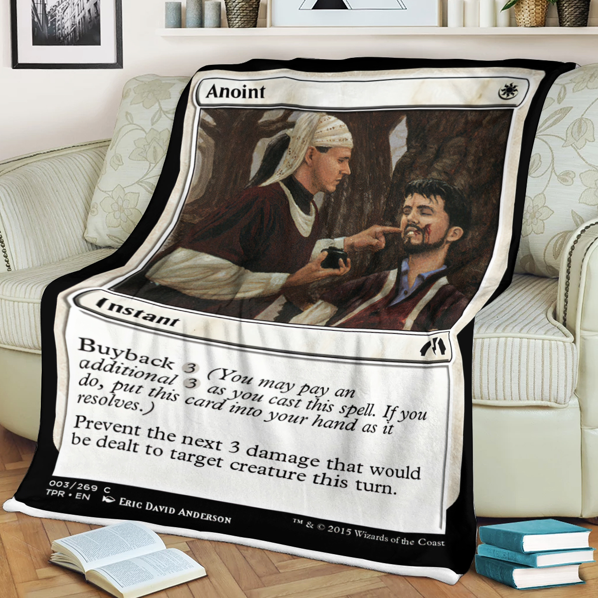 Magic The Gathering Anoint Sherpa Blanket Magic The Gathering Anoint Sherpa Blanket