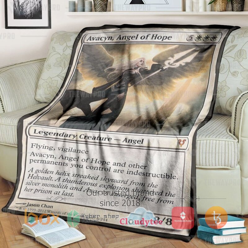 Magic The Gathering Avacyn Angel Of Hope Blanket Magic The Gathering Avacyn Angel Of Hope Blanket