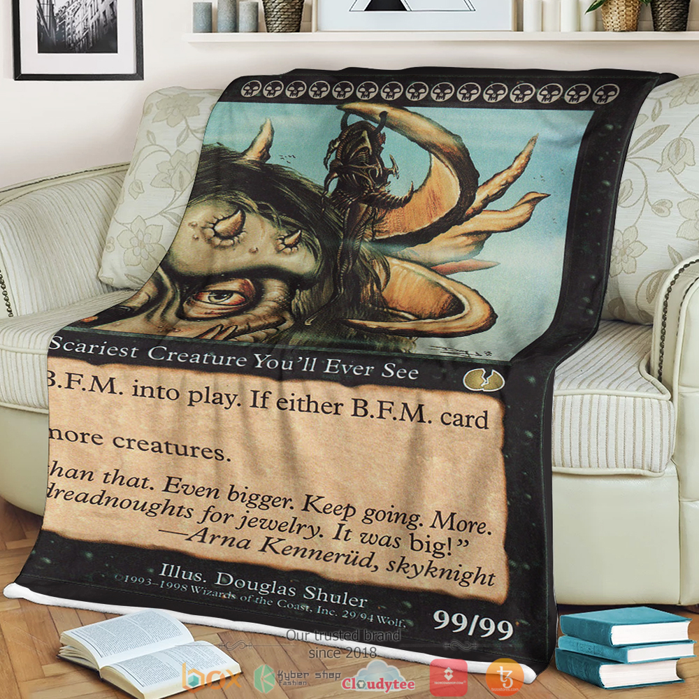 Magic The Gathering Bfm Big Furry Monster Right Blanket Magic The Gathering Bfm Big Furry Monster Right Blanket