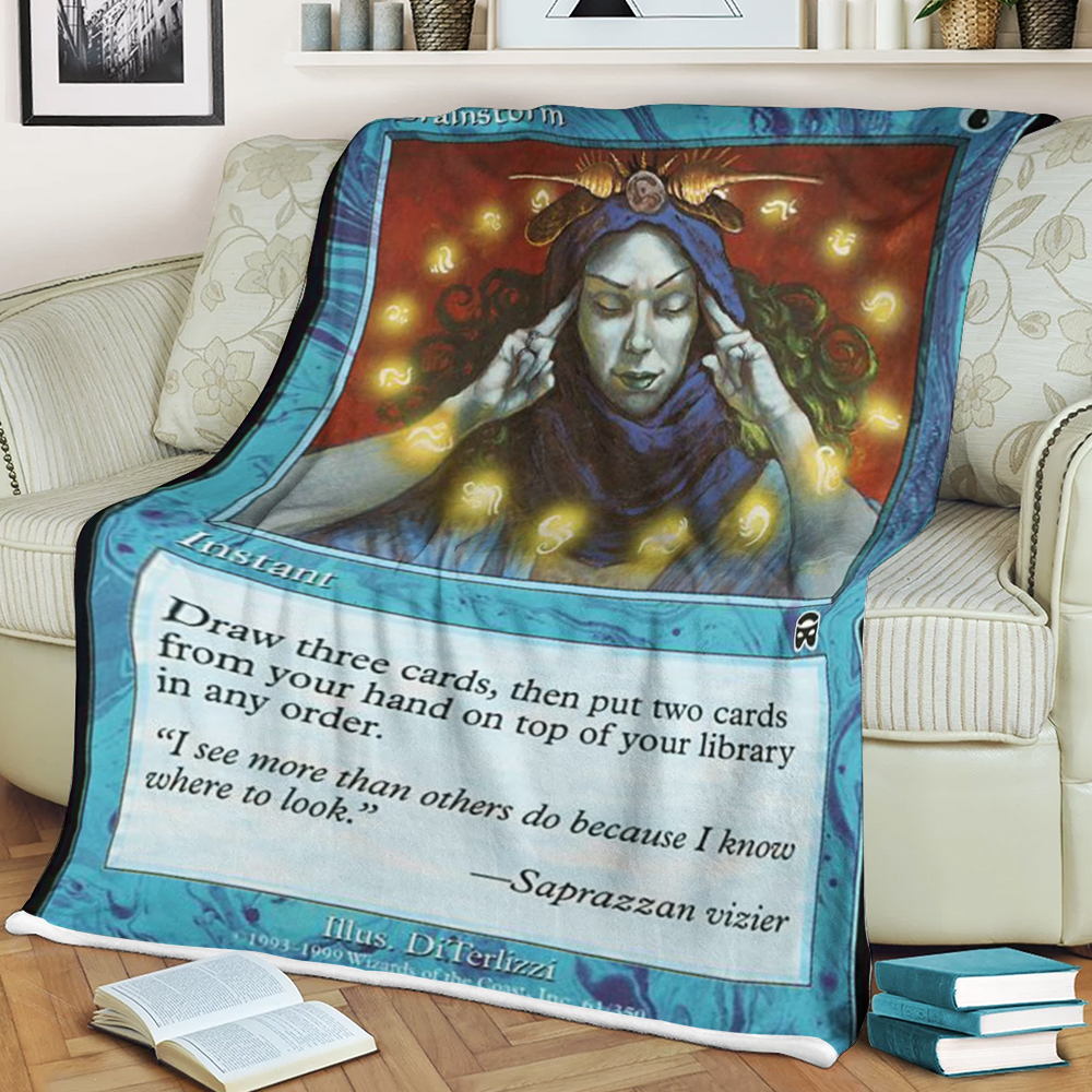 Magic The Gathering Brainstorm Blanket 3 Magic The Gathering Brainstorm Blanket 3