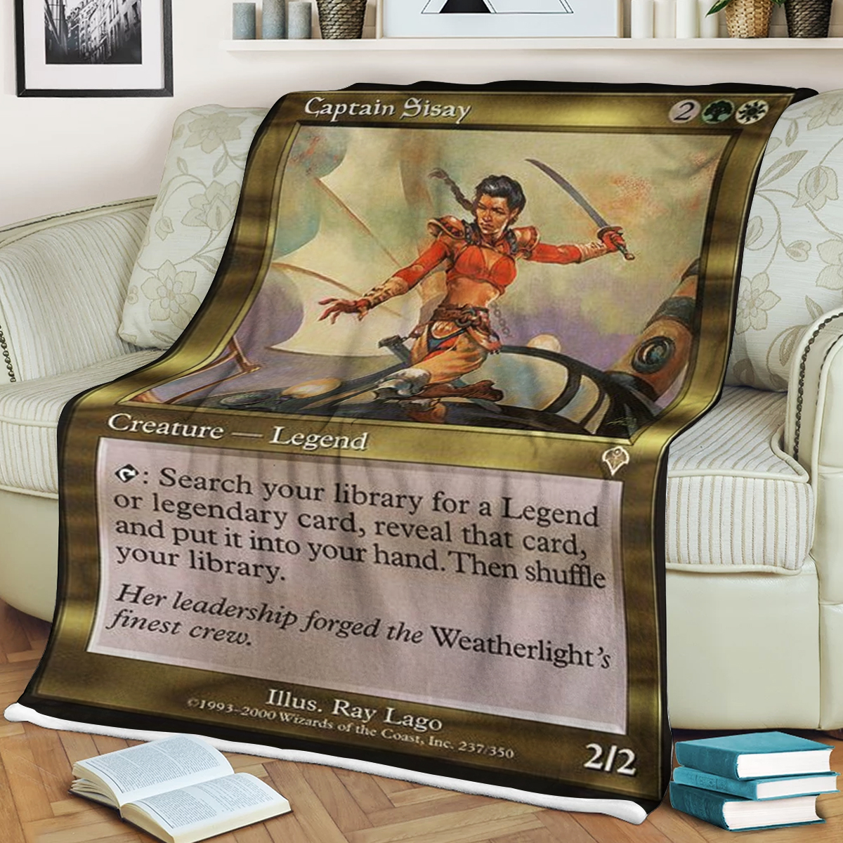 Magic The Gathering Captain Sissay Blanket Magic The Gathering Captain Sissay Blanket