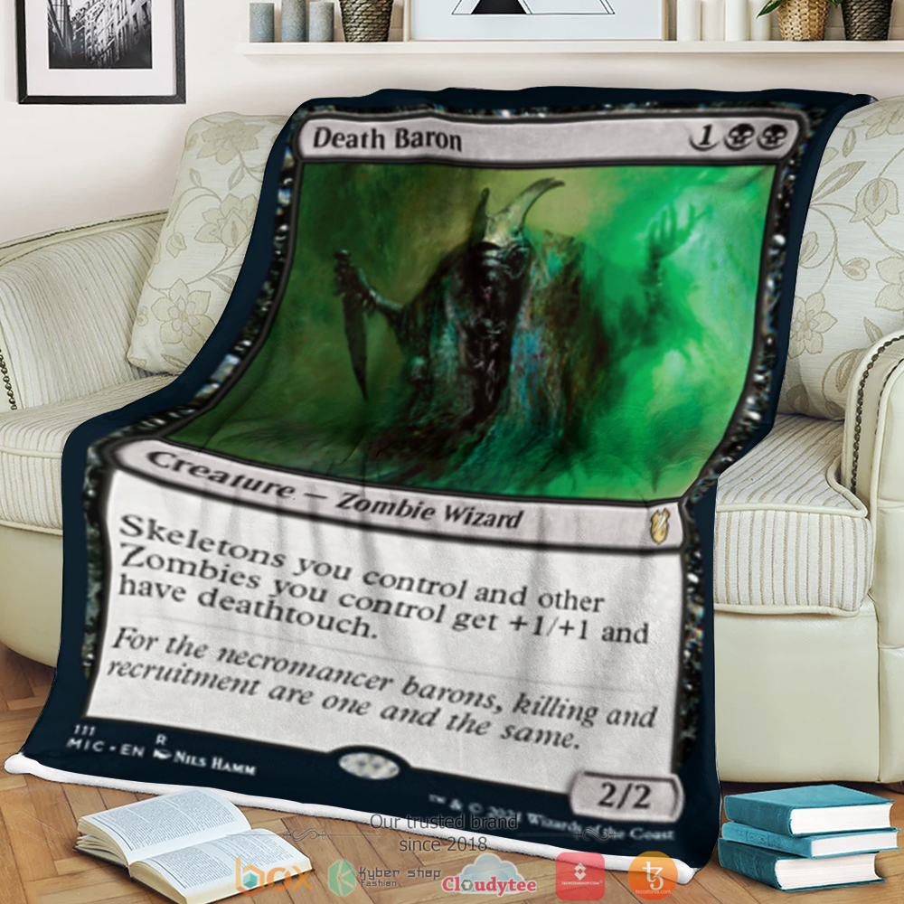 Magic The Gathering Death Baron Blanket Magic The Gathering Death Baron Blanket