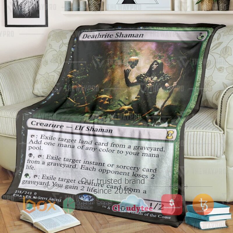 Magic The Gathering Deathrite Shaman Blanket Magic The Gathering Deathrite Shaman Blanket