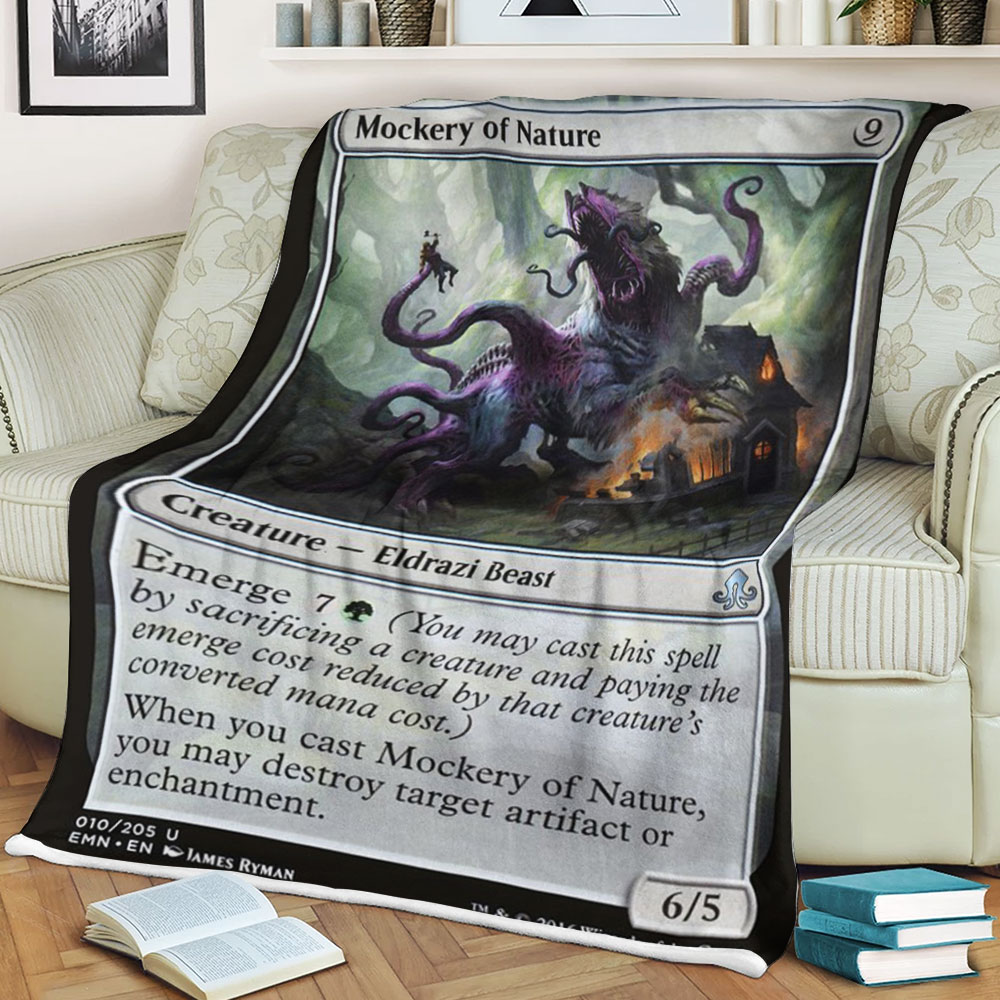Magic The Gathering Emn 10 Mockery Of Nature Blanket Magic The Gathering Emn 10 Mockery Of Nature Blanket