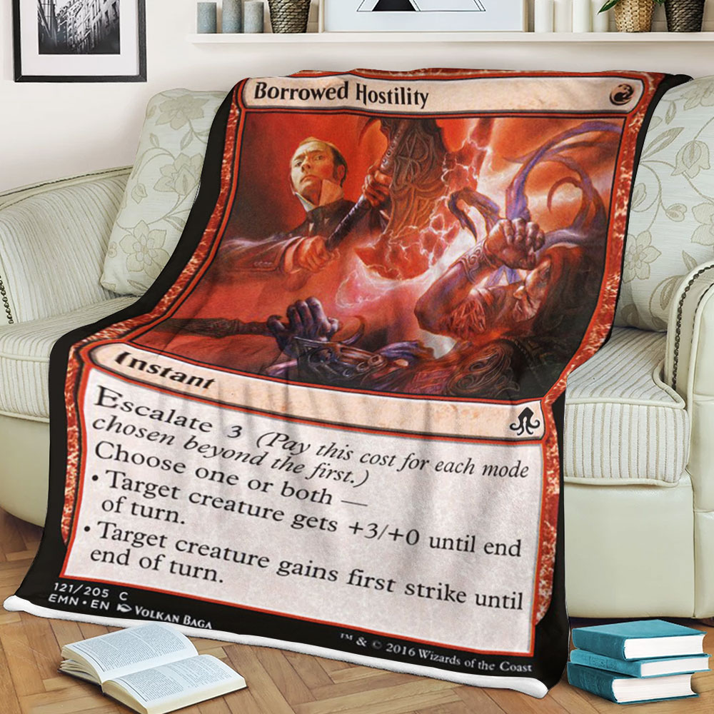 Magic The Gathering Emn 121 Borrowed Hostility Blanket Magic The Gathering Emn 121 Borrowed Hostility Blanket