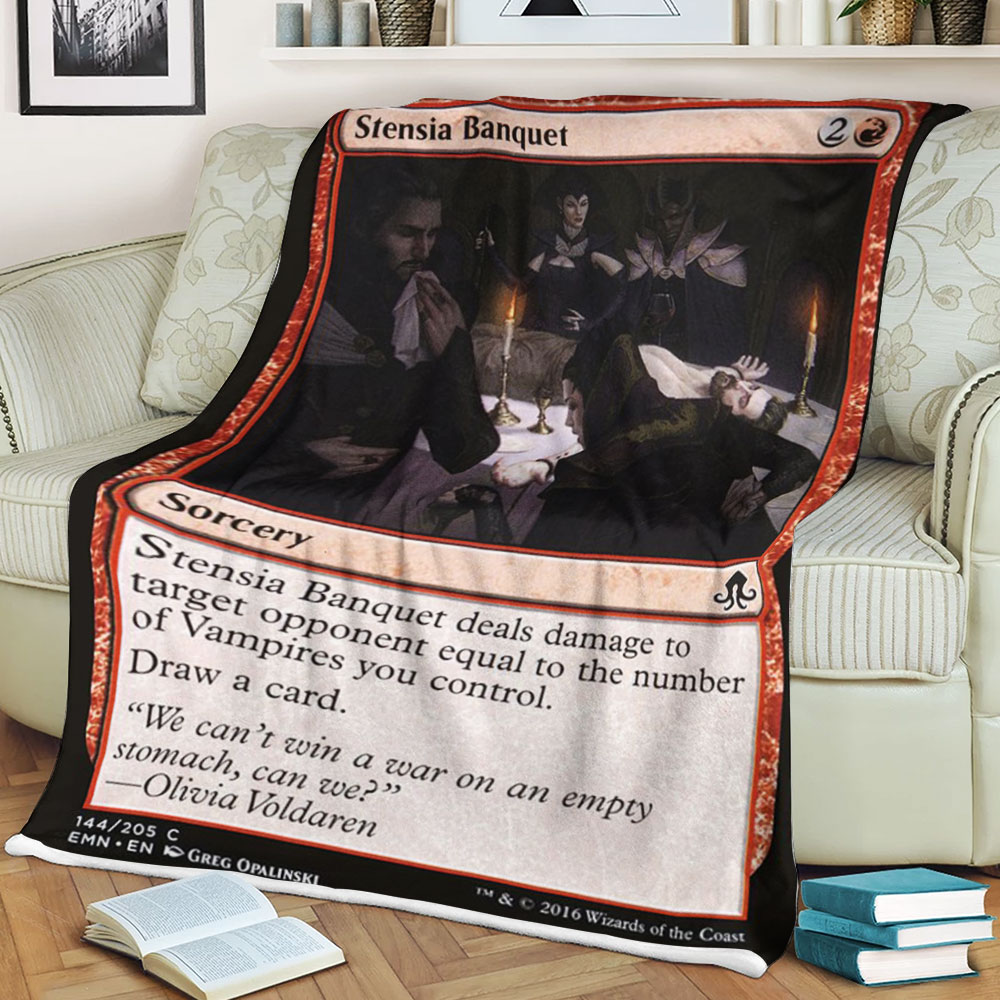 Magic The Gathering Emn 144 Stensia Banquet Blanket Magic The Gathering Emn 144 Stensia Banquet Blanket