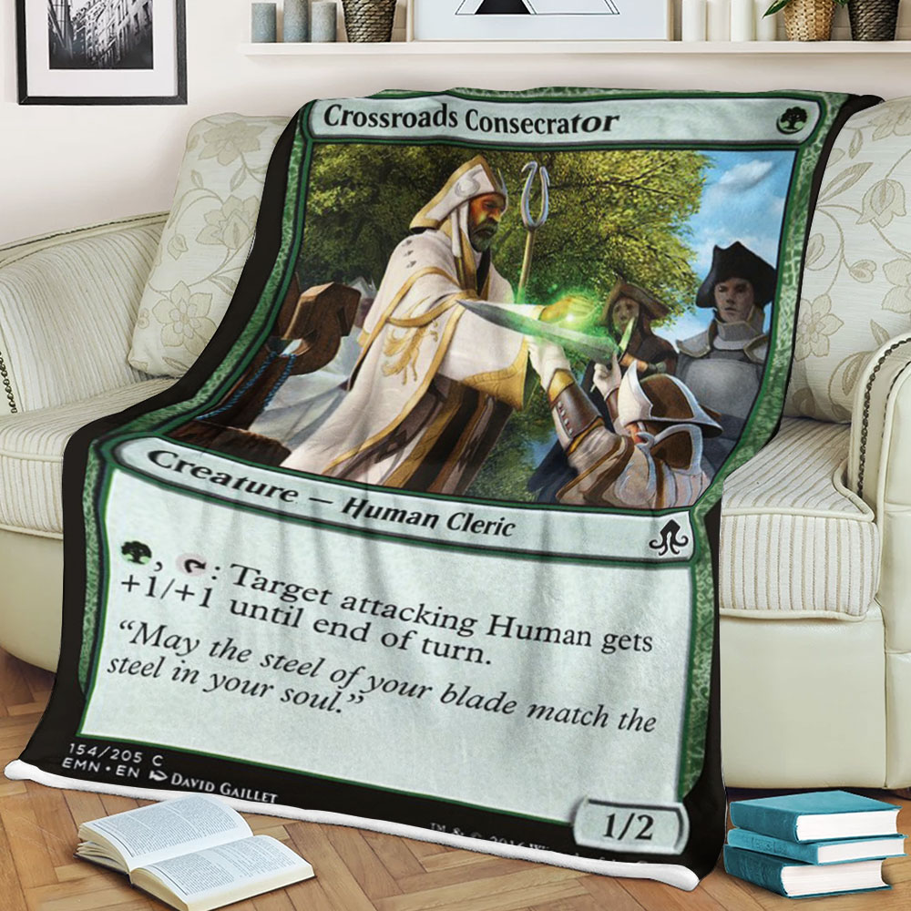 Magic The Gathering Emn 154 Crossroads Consecrator Blanket Magic The Gathering Emn 154 Crossroads Consecrator Blanket