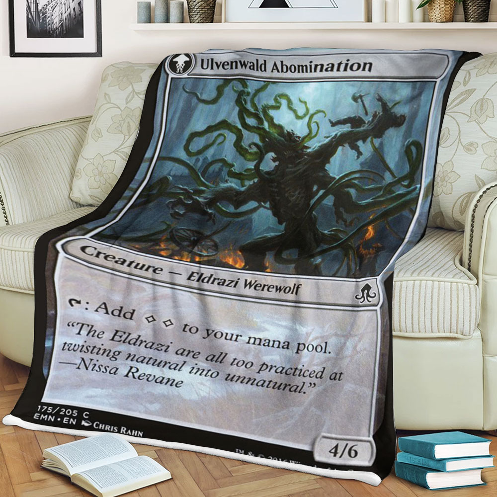 Magic The Gathering Emn 175 Ulvenwald Abomination Blanket Magic The Gathering Emn 175 Ulvenwald Abomination Blanket