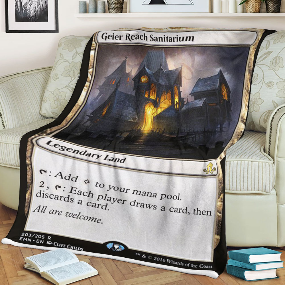 Magic The Gathering Emn 203 Geier Reach Sanitarium Blanket Magic The Gathering Emn 203 Geier Reach Sanitarium Blanket