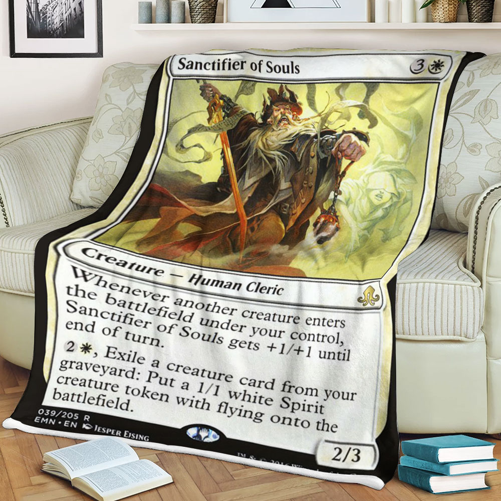 Magic The Gathering Emn 39 Sanctifier Of Souls Blanket Magic The Gathering Emn 39 Sanctifier Of Souls Blanket