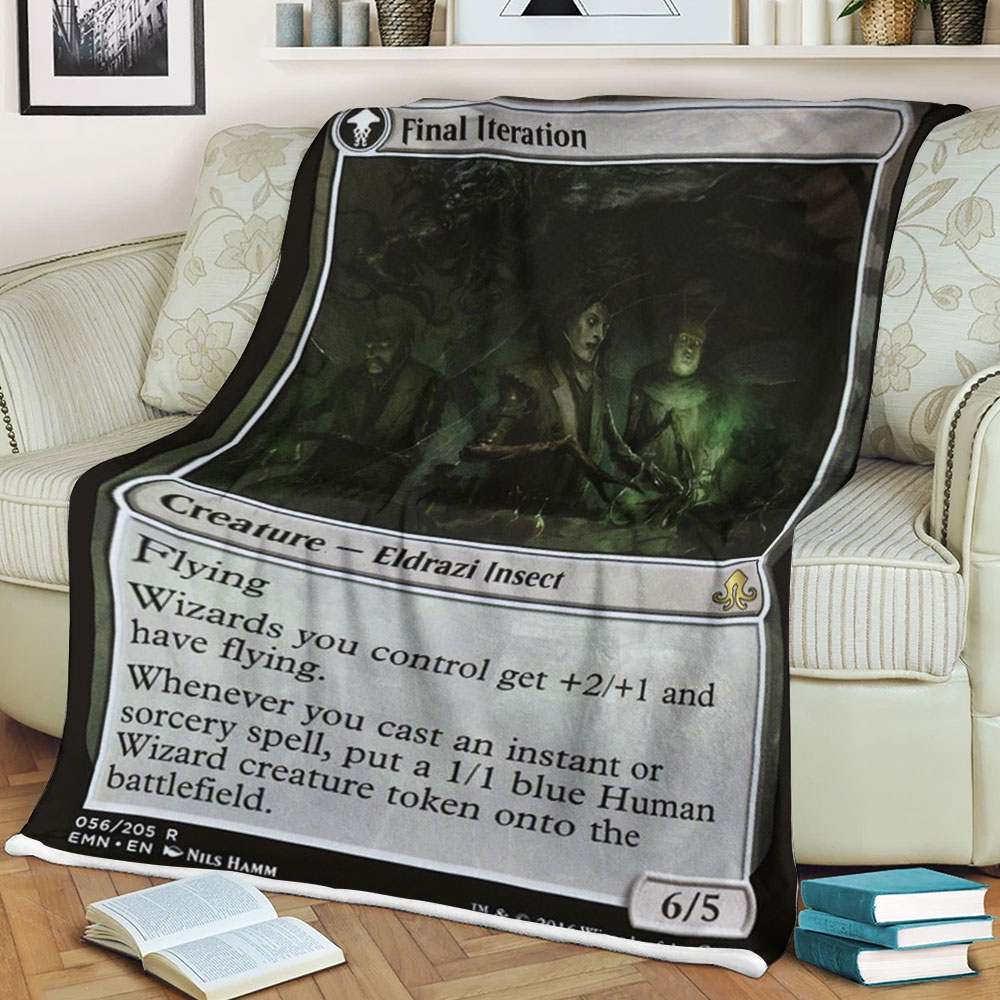Magic The Gathering Emn 56 Final Iteration Blanket Magic The Gathering Emn 56 Final Iteration Blanket