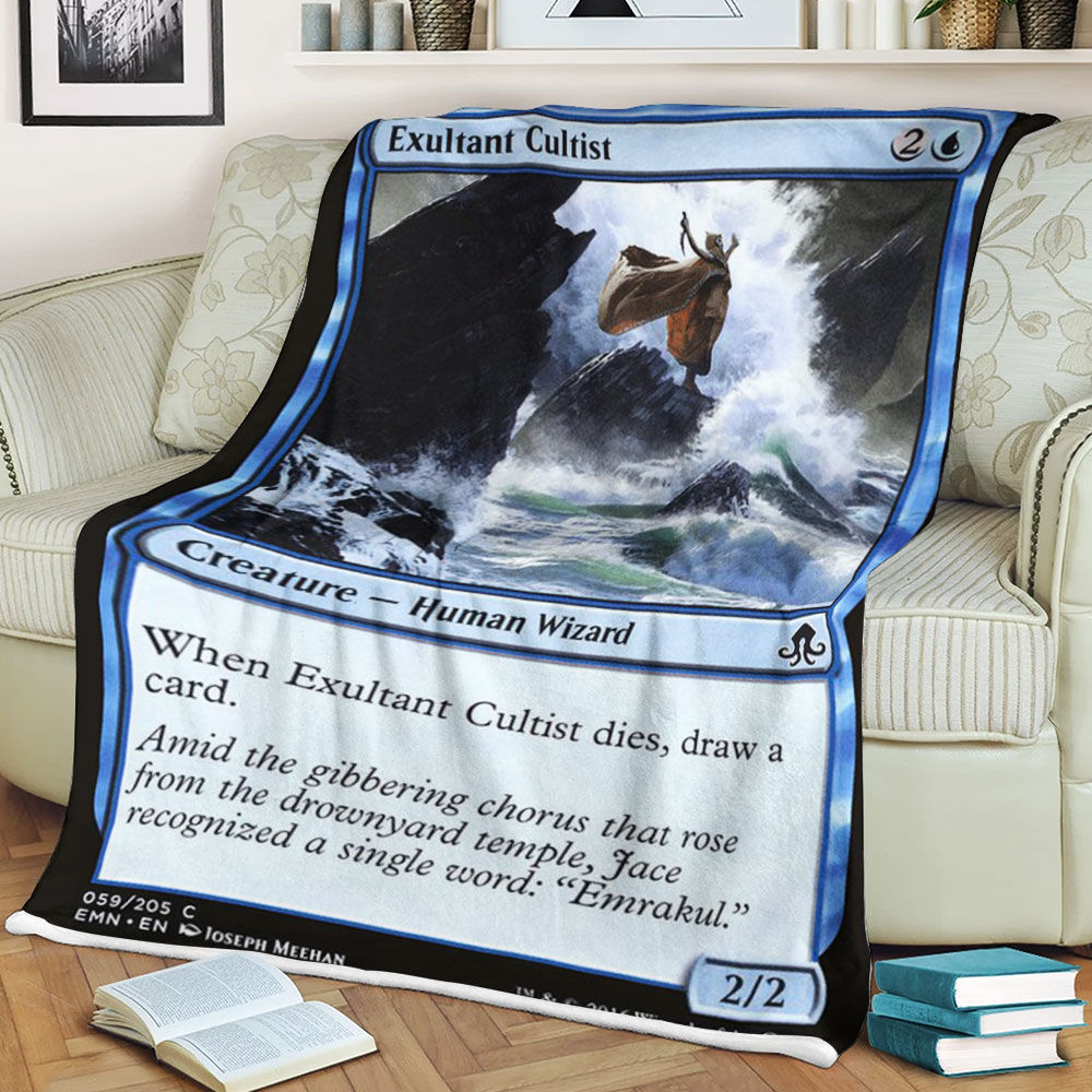 Magic The Gathering Emn 59 Exultant Cultist Blanket Magic The Gathering Emn 59 Exultant Cultist Blanket