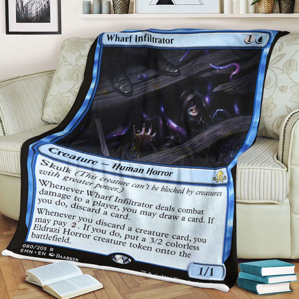 Magic The Gathering Emn 80 Wharf Infiltrator Blanket Magic The Gathering Emn 80 Wharf Infiltrator Blanket