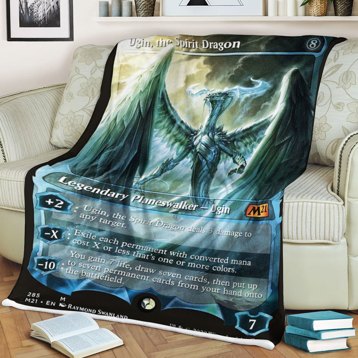 Magic The Gathering M21 285 Ugin The Spirit Dragon Blanket 2 Magic The Gathering M21 285 Ugin The Spirit Dragon Blanket 2