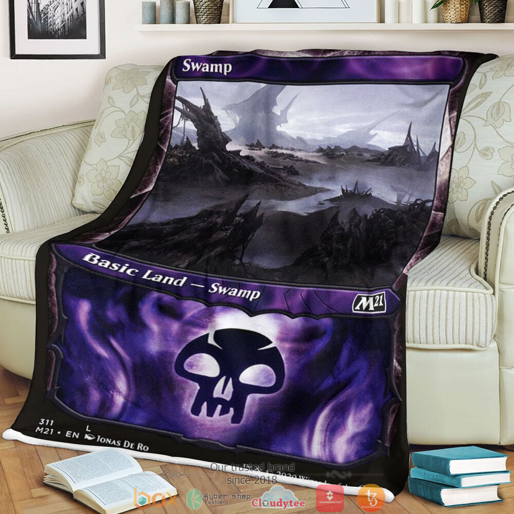 Magic The Gathering M21 311 Swamp Blanket Magic The Gathering M21 311 Swamp Blanket