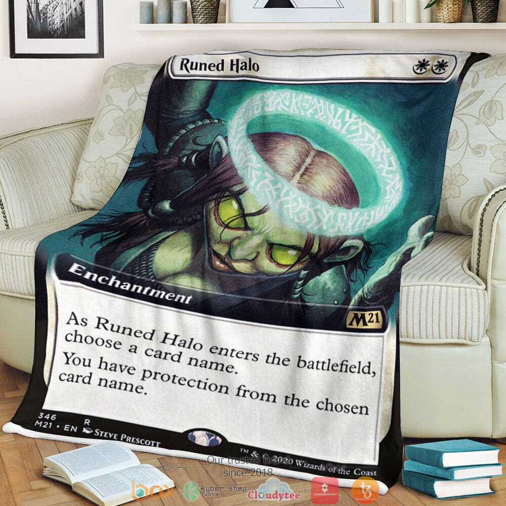 Magic The Gathering M21 346 Runed Halo Blanket Magic The Gathering M21 346 Runed Halo Blanket