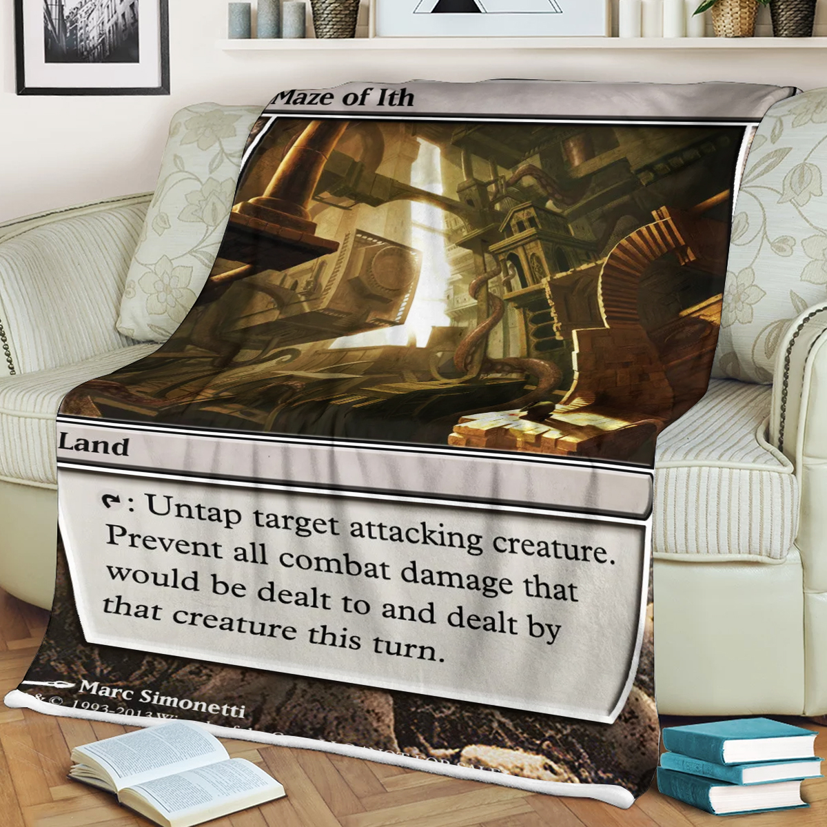 Magic The Gathering Maze Of Ith Blanket Magic The Gathering Maze Of Ith Blanket