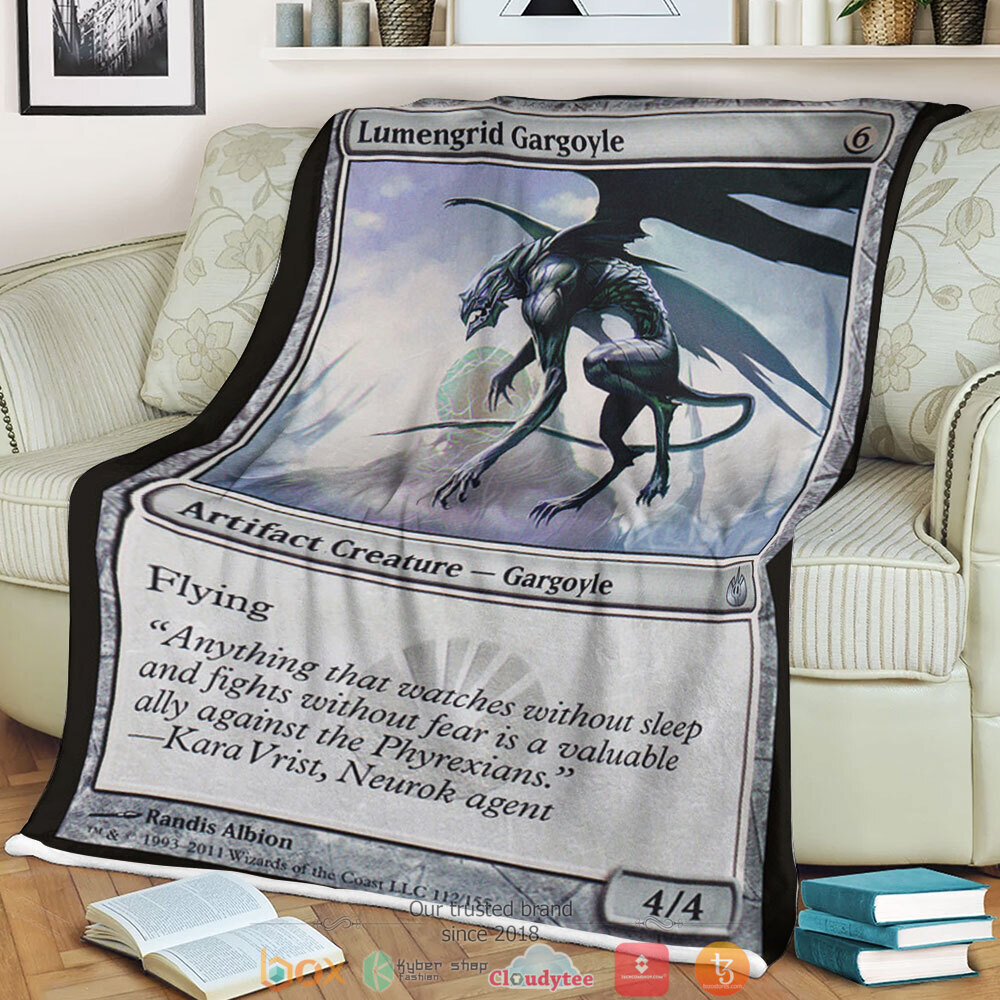 Magic The Gathering Mbs 112 Lumengrid Gargoyle Blanket Magic The Gathering Mbs 112 Lumengrid Gargoyle Blanket