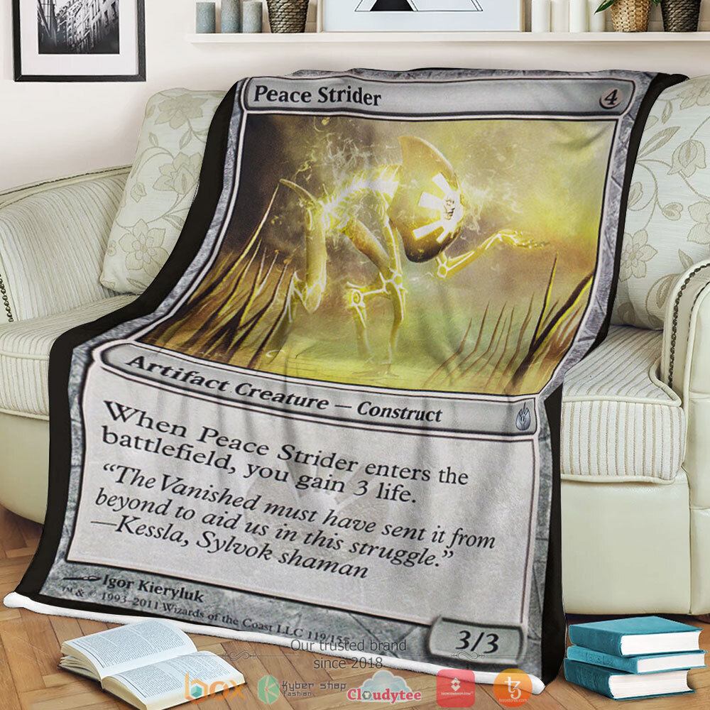 Magic The Gathering Mbs 119 Peace Strider Blanket Magic The Gathering Mbs 119 Peace Strider Blanket