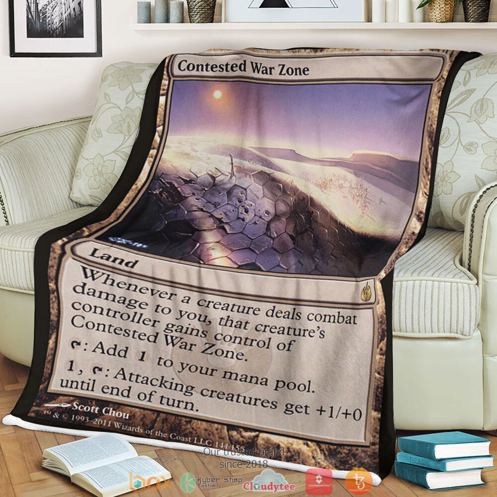 Magic The Gathering Mbs 144 Contested War Zone Blanket Magic The Gathering Mbs 144 Contested War Zone Blanket