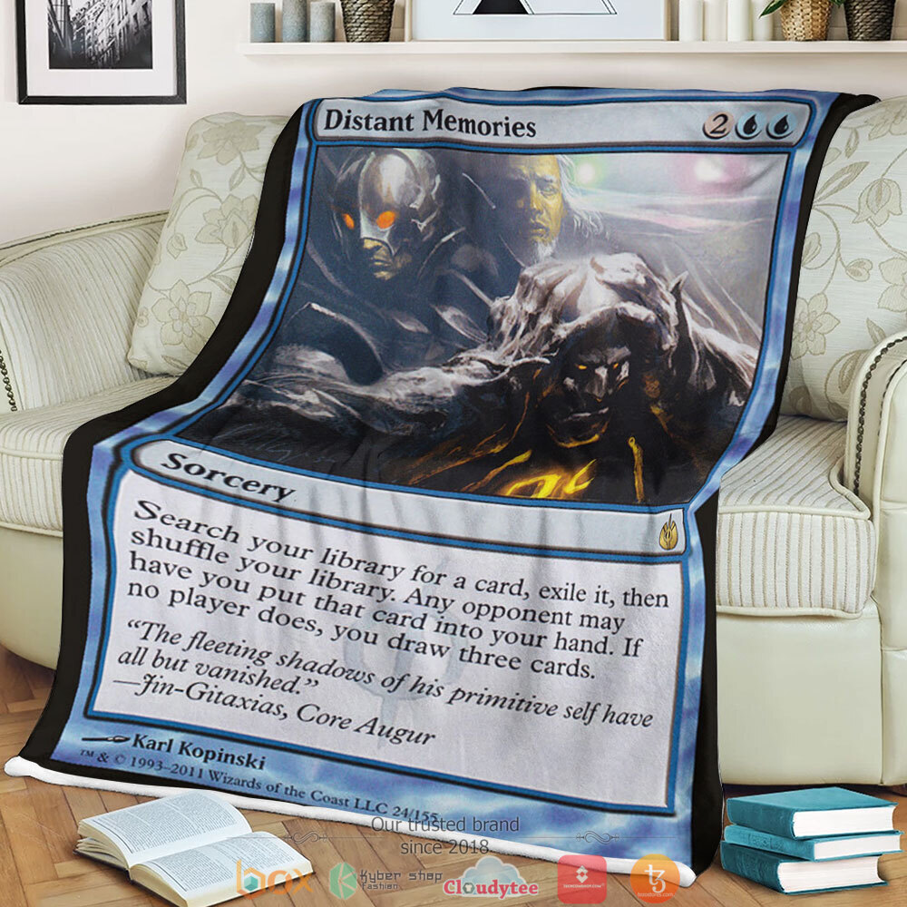 Magic The Gathering Mbs 24 Distant Memories Blanket Magic The Gathering Mbs 24 Distant Memories Blanket